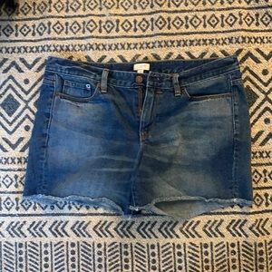 J. Crew Jean shorts